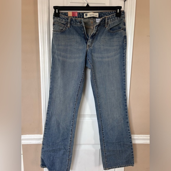 Gap distressed bootcut jeans size 10 long - Picture 9 of 9